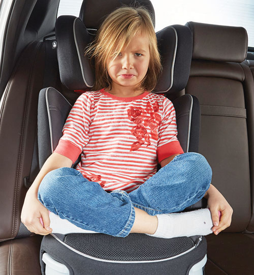 KneeGuardKids - Car seat footrest - Knee Guard Kids