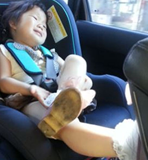 Car Seat Footrest, Knee healthㅣKneeGuardKids