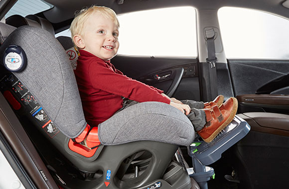 KneeGuardKids - Car seat footrest - Knee Guard Kids